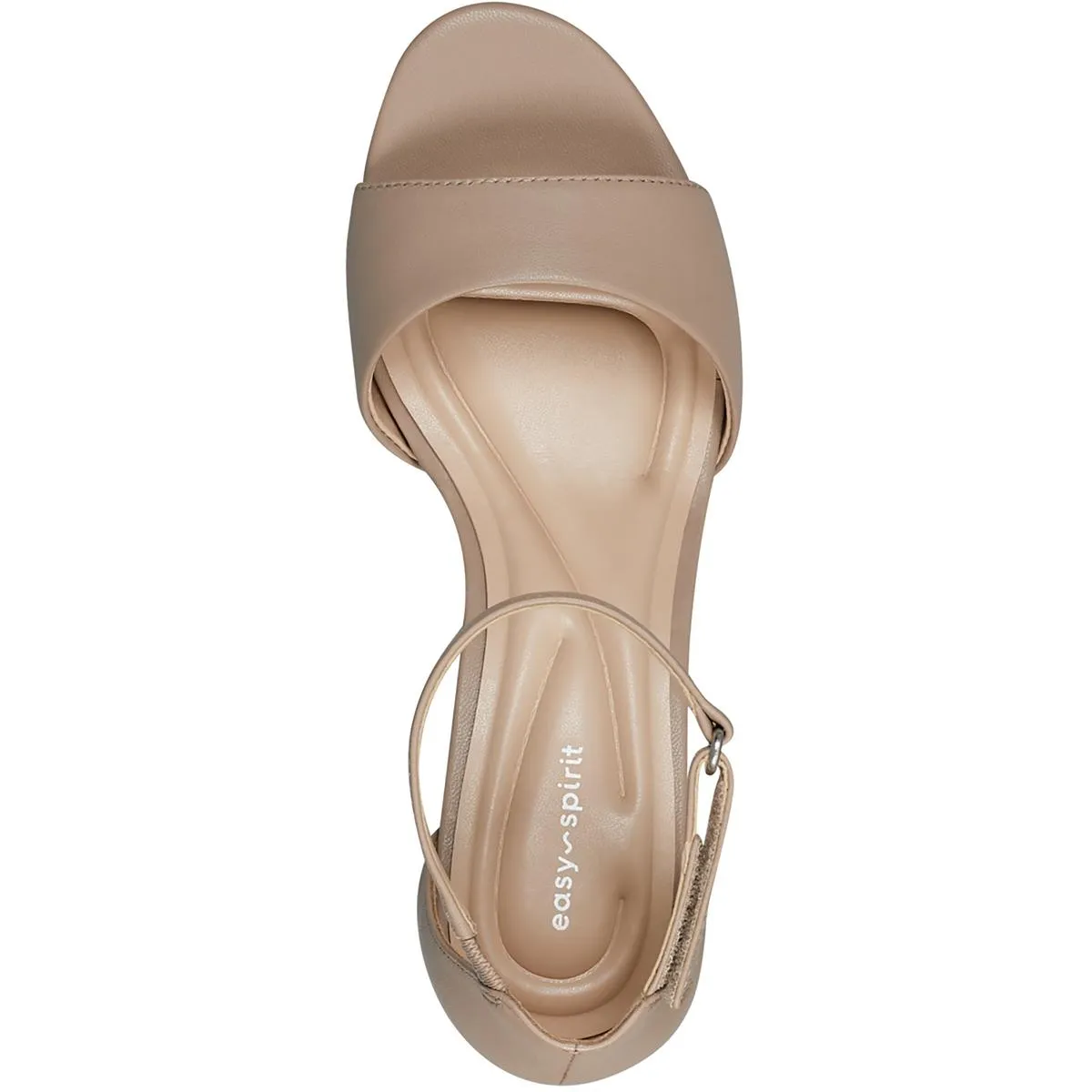 DAVEN Womens Leather Open Toe Pumps