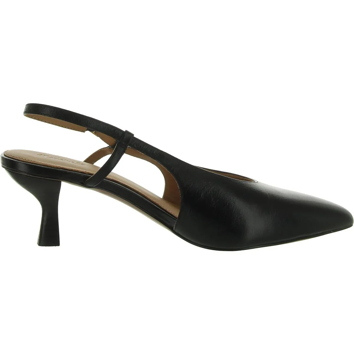 DEBBIE SLINGBACK Womens Leather Pointed toe Slingback Heels
