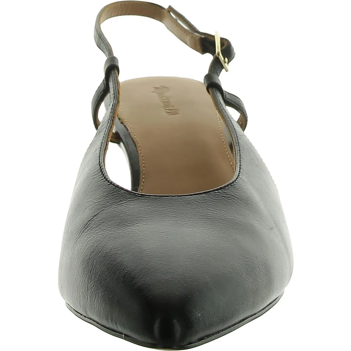 DEBBIE SLINGBACK Womens Leather Pointed toe Slingback Heels