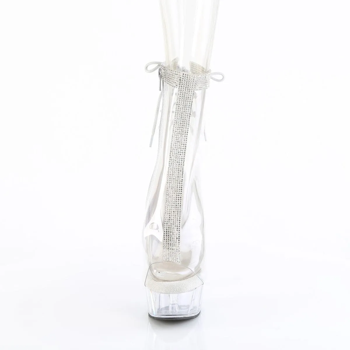 DELIGHT-1018C-2RS Clear-Rhinestones/Clear