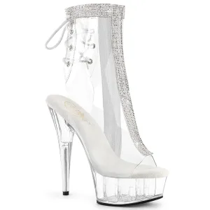 DELIGHT-1018C-2RS Clear-Rhinestones/Clear