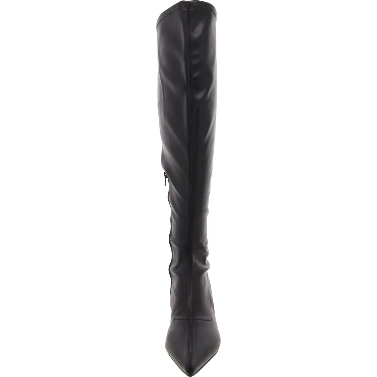 Deserai Womens Wide Calf Pointed Toe Over-The-Knee Boots