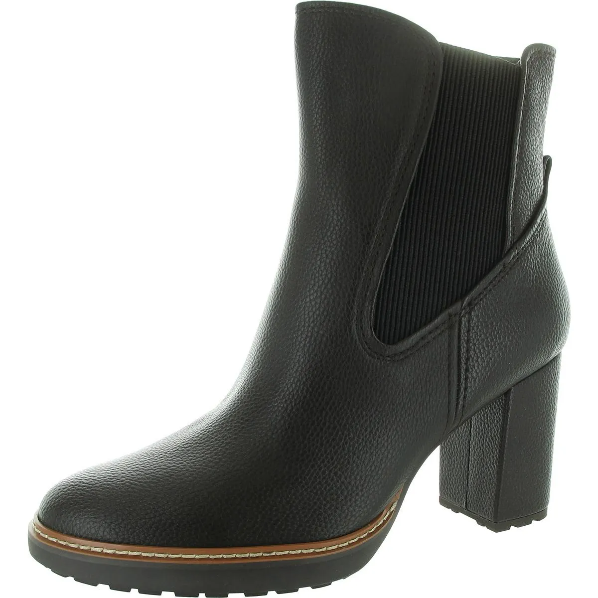 Deserve Womens Zipper Faux Leather Mid-Calf Boots