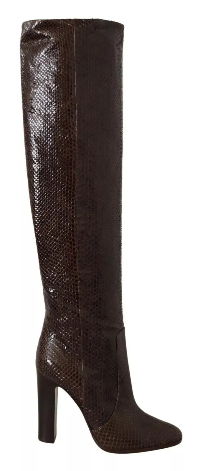 Dolce & Gabbana Exotic Leather Heels High Boots Women's Shoes (Pre-Owned)