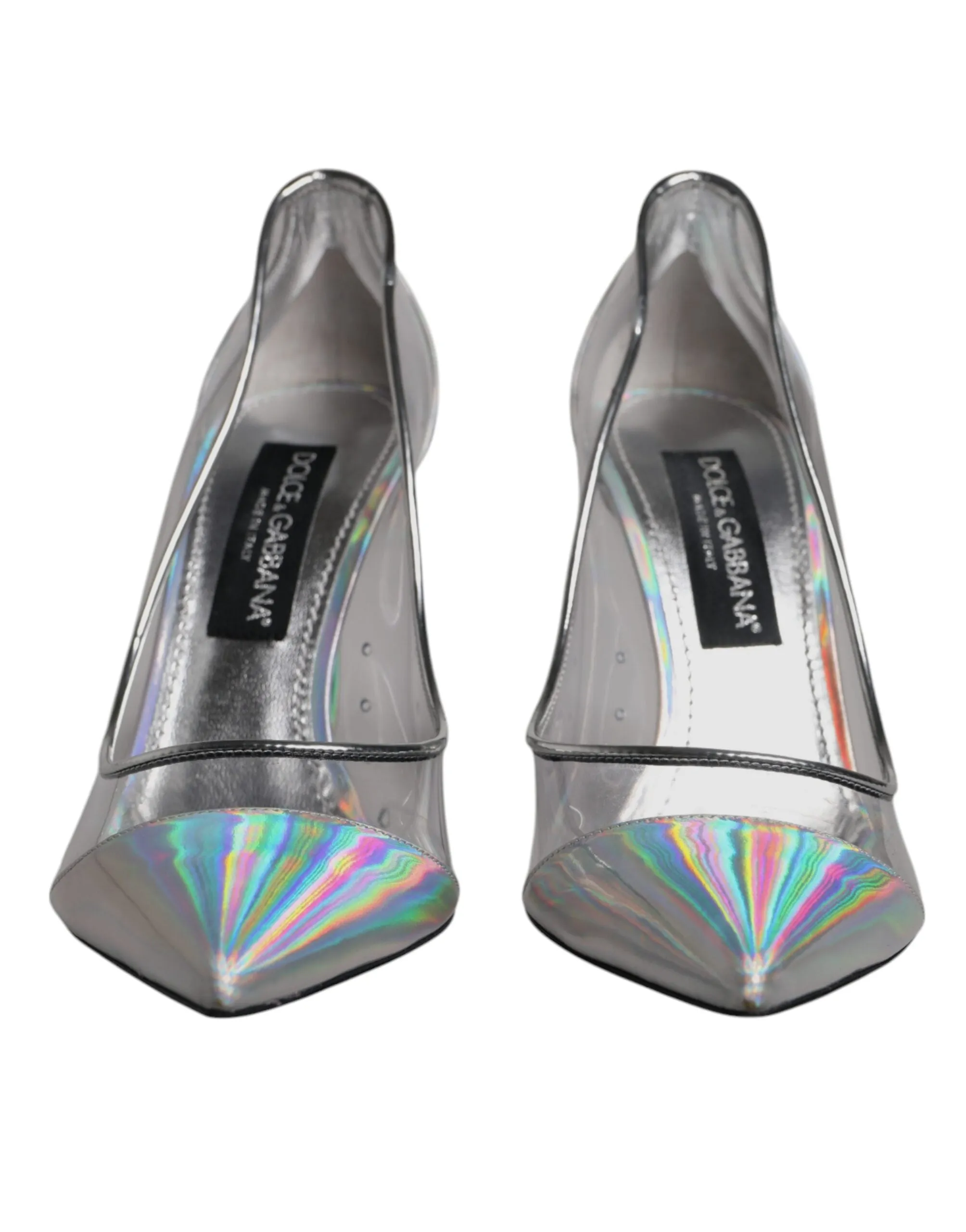 Dolce & Gabbana multi Iridescent Pointed Toe Pumps Women's Shoes (Pre-Owned)