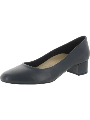 Dream Womens Leather Padded Insole Pumps