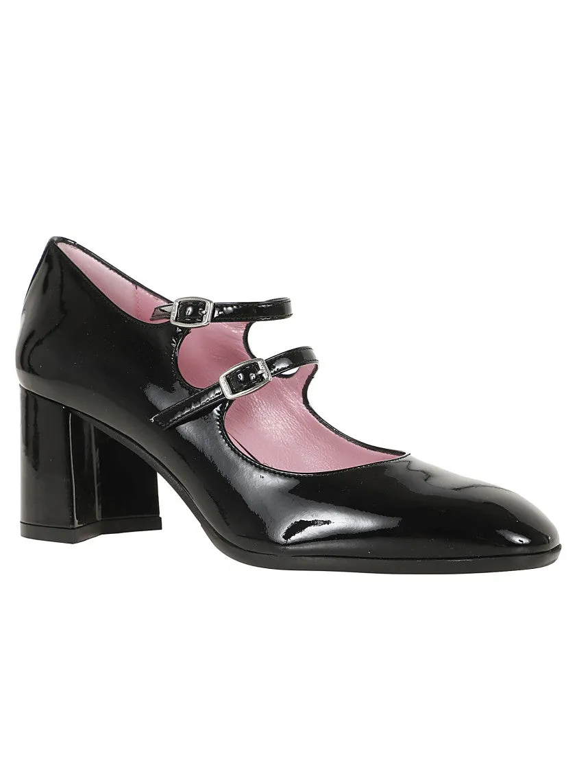 Elegant High-Heeled Mary Jane With Adjustable Straps