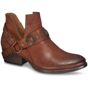 ELISA Womens Belted Manmade Ankle Boots