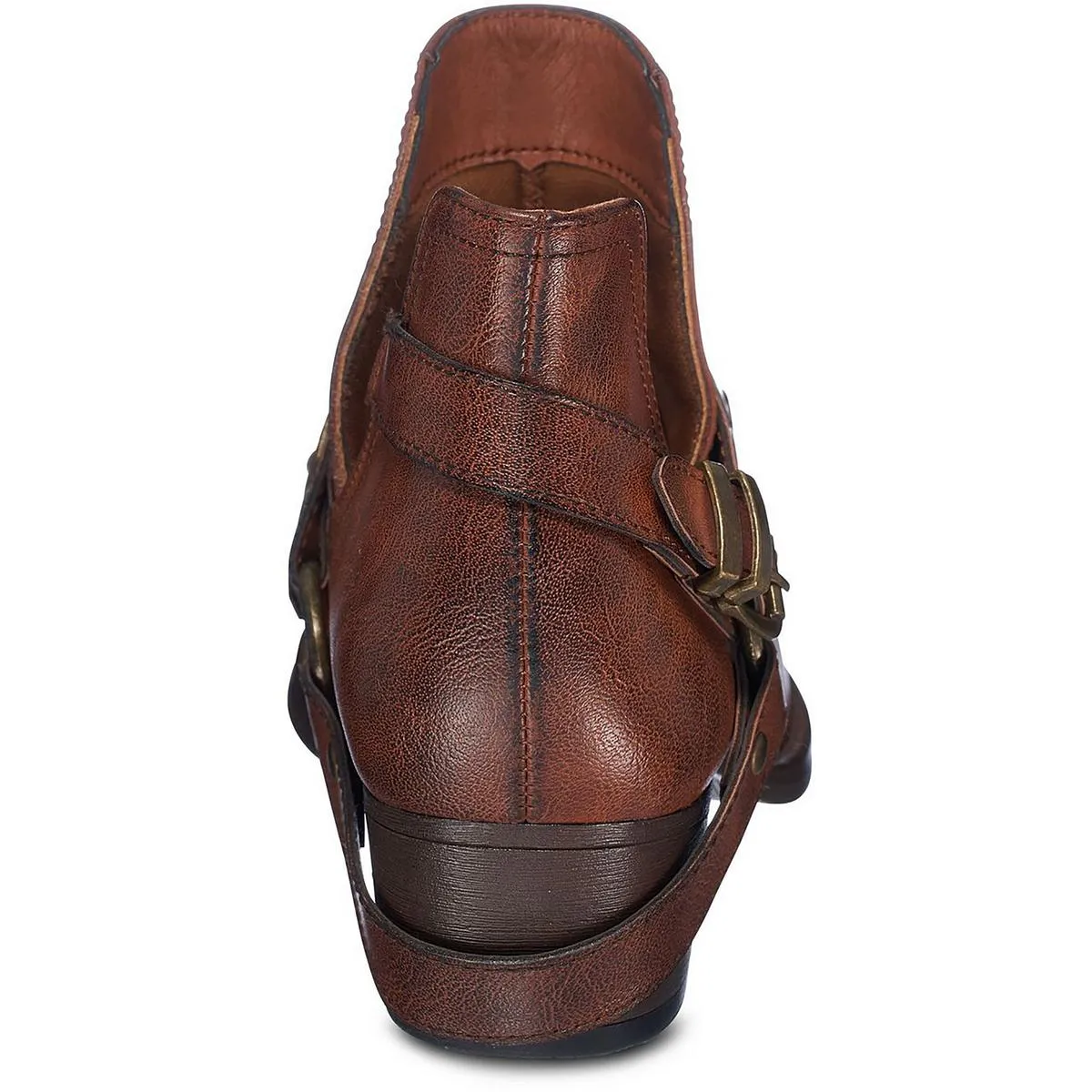 ELISA Womens Belted Manmade Ankle Boots