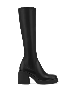 Elle Black Leather