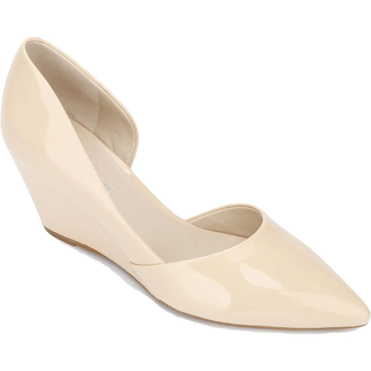 Ellis Womens Leather Slip On D'Orsay