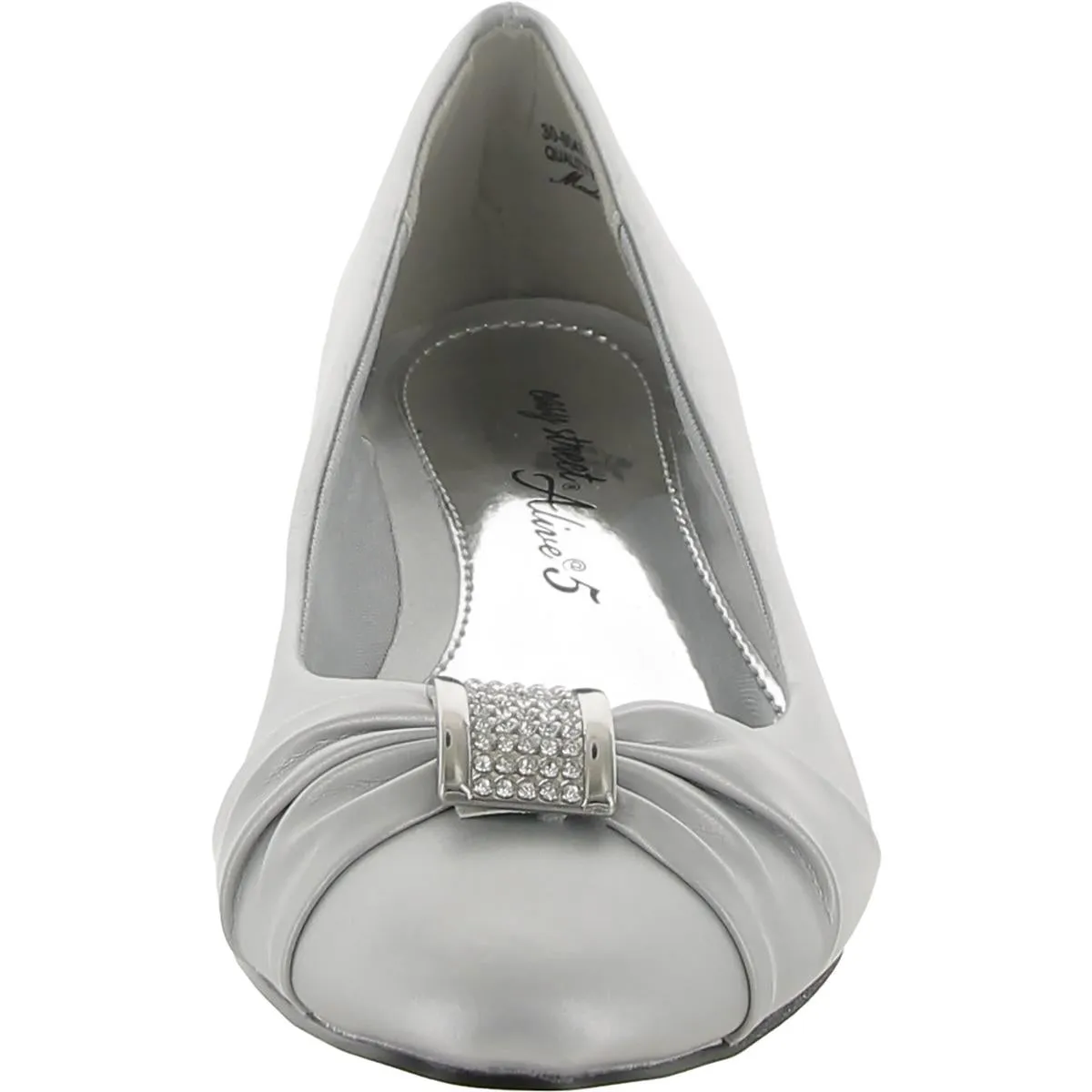 Eloise Womens Metallic Slip-On Pumps