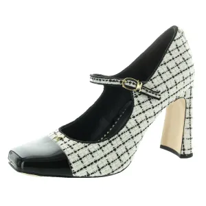 ELORA Womens Logo Mary Jane Heels