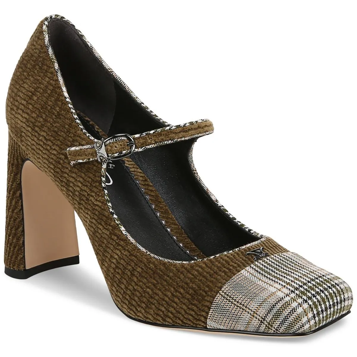 ELORA Womens Logo Mary Jane Heels