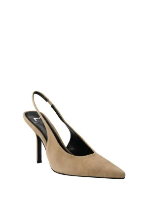 Emalyn Suede Pump In Natural