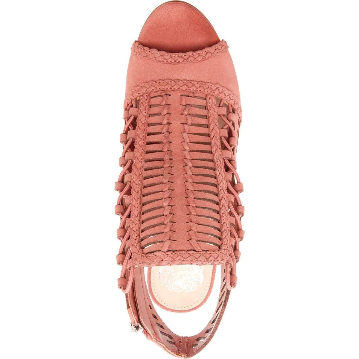 Eshantel Womens Nubuck Open Toe Booties