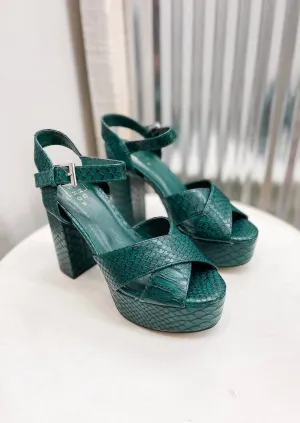 Eugenia Heels In Green