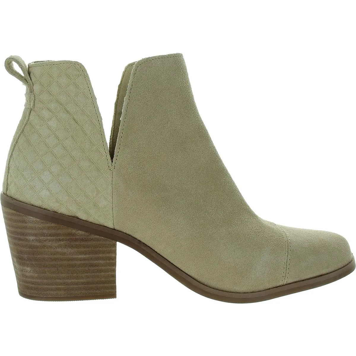 EVERLY Womens Comfort Insole Leather Ankle Boots