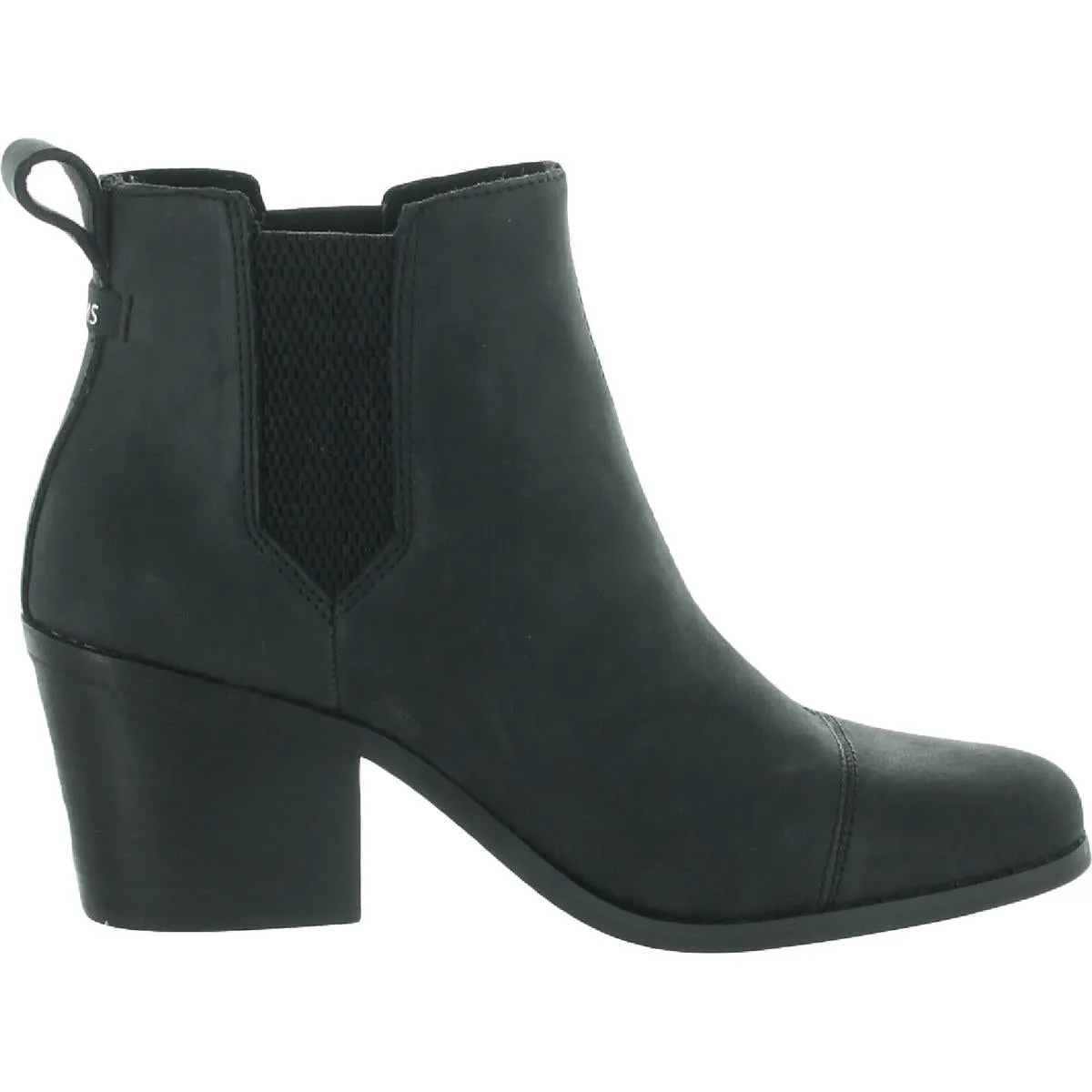 Everly Womens Nubuck Pull On Ankle Boots