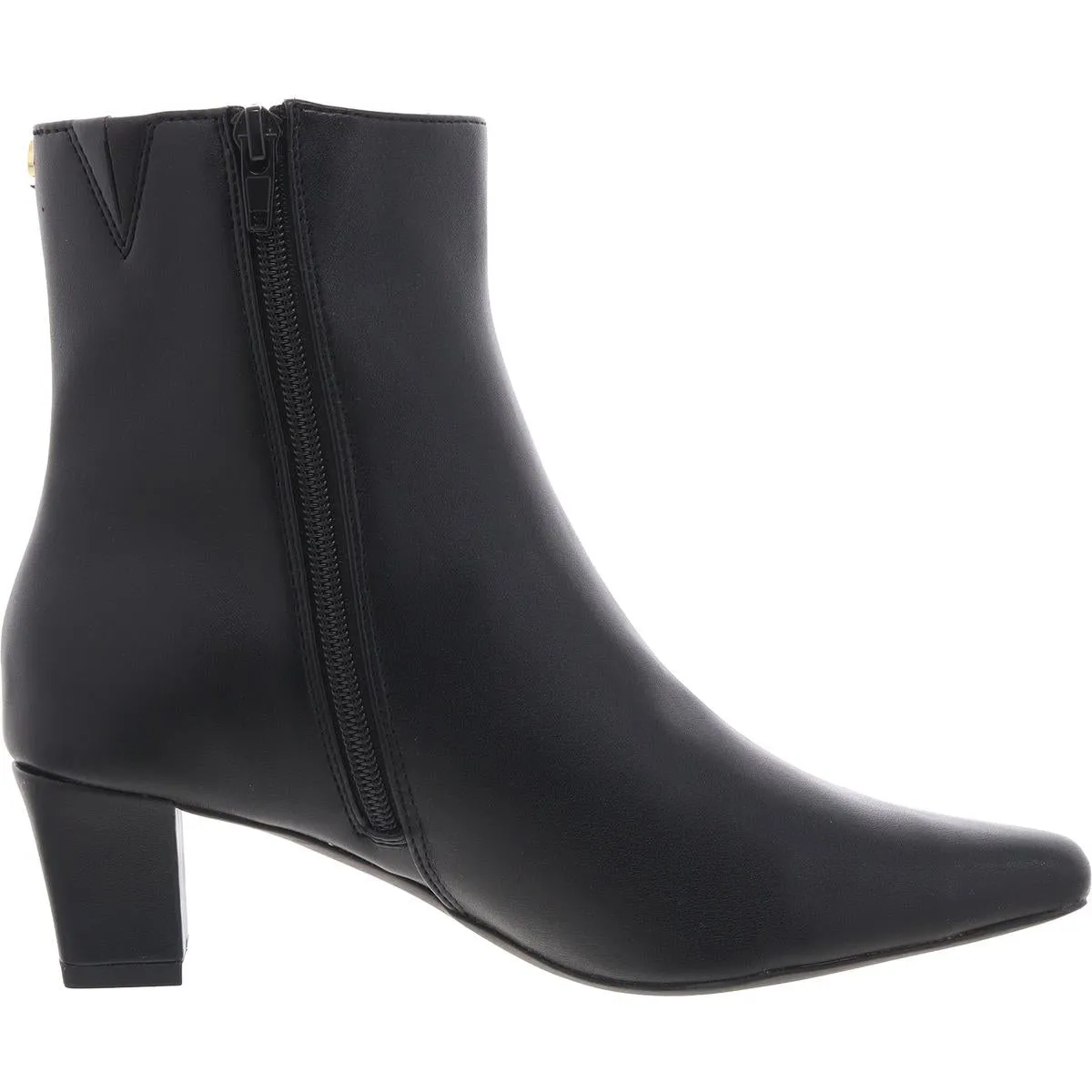 F43597 Womens Zipper Manmade Booties