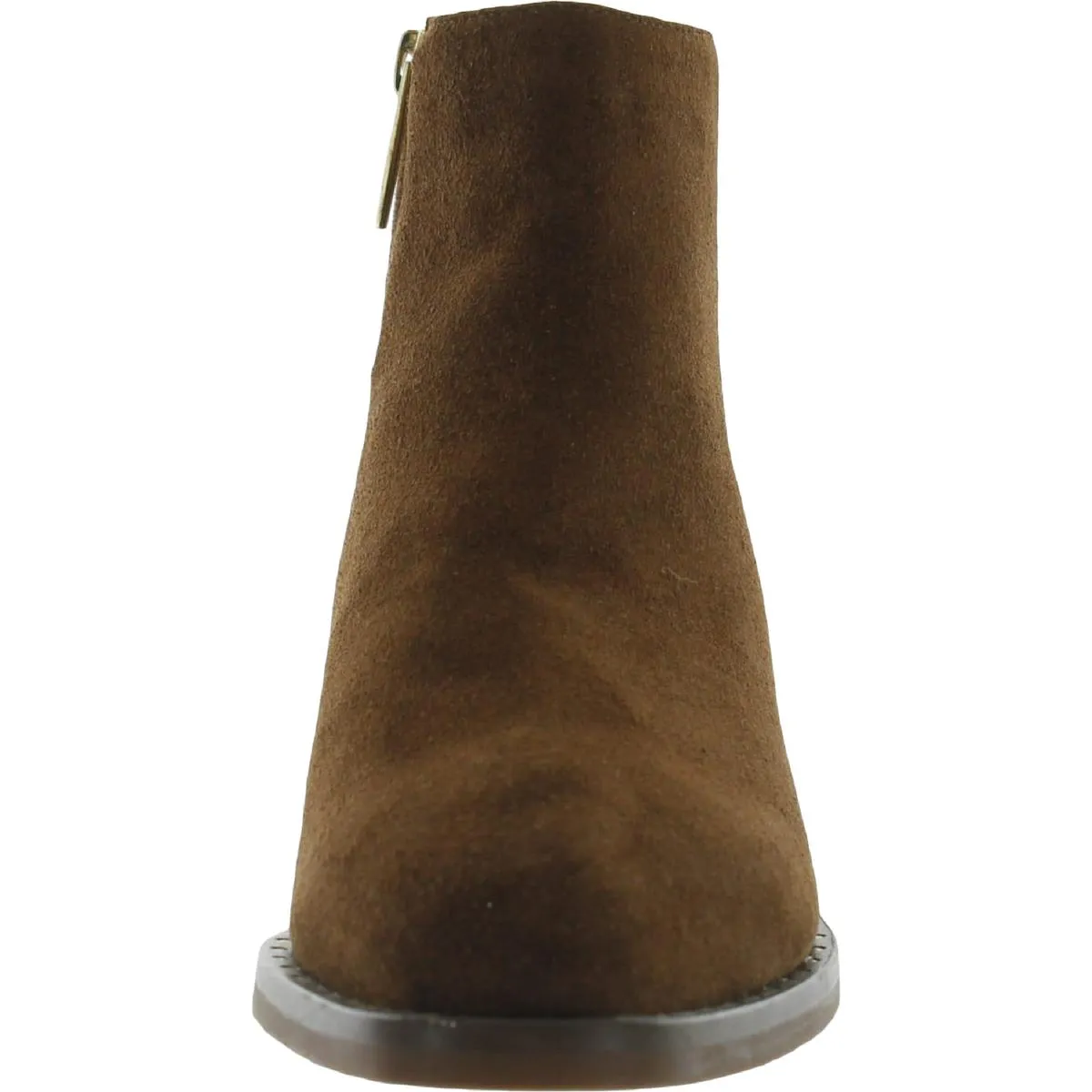 Faelynn Suede/Studs Womens Zipper Booties