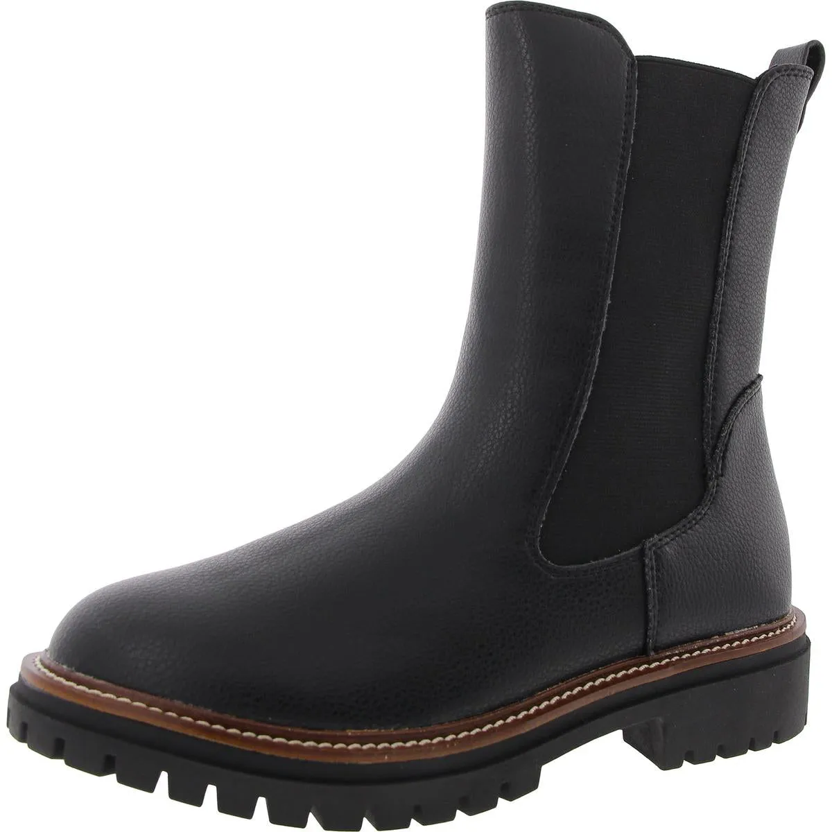 FALA Womens Waterproof Leather Chelsea Boots