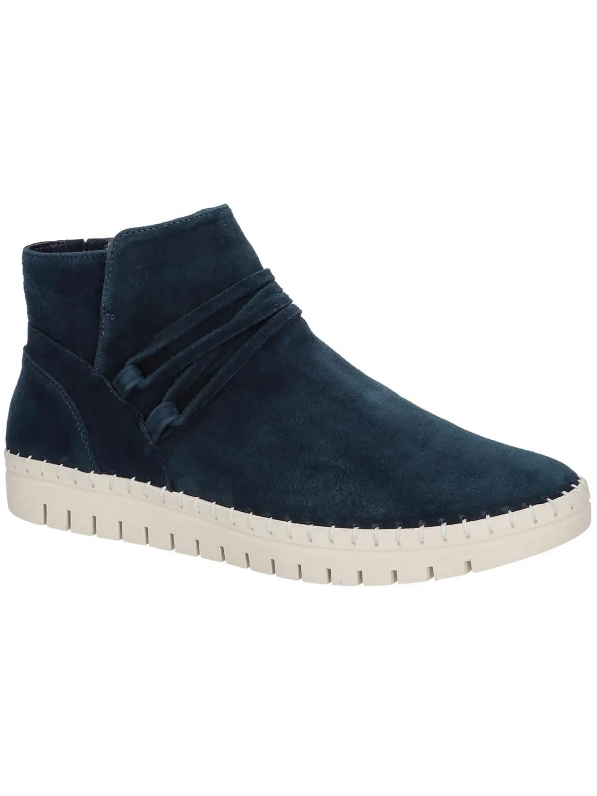 Falynn Womens Suede Lugged Sole Booties