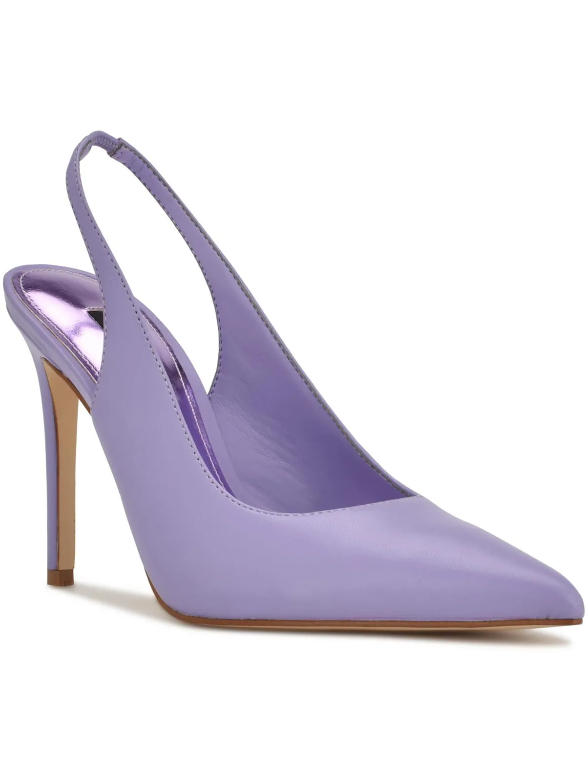 Feather Womens Suede Pointed Toe Pumps