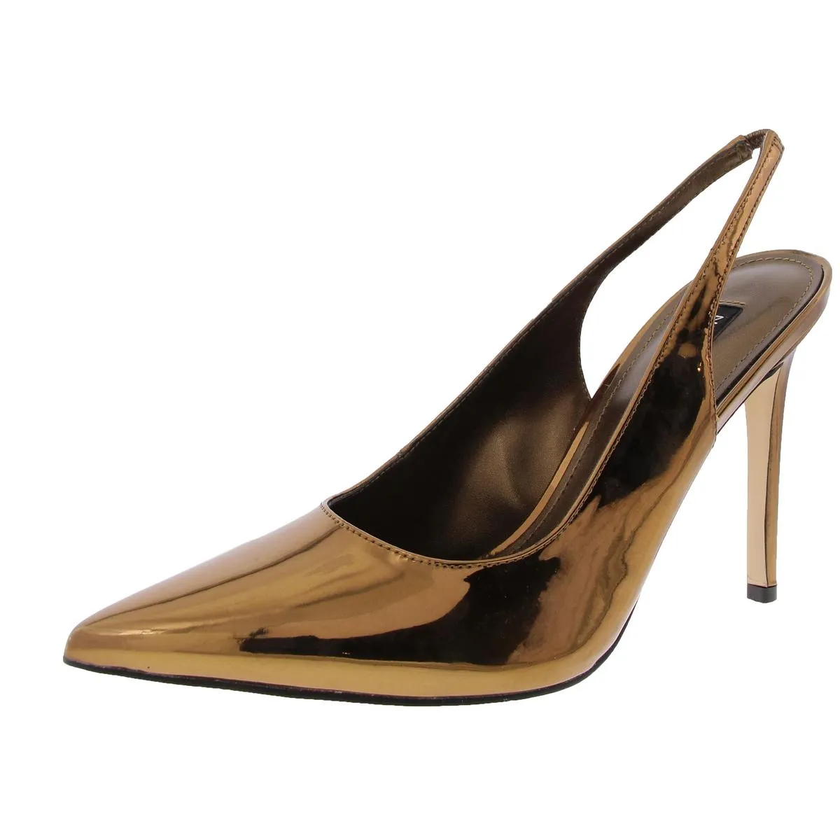 Feather Womens Suede Pointed Toe Pumps
