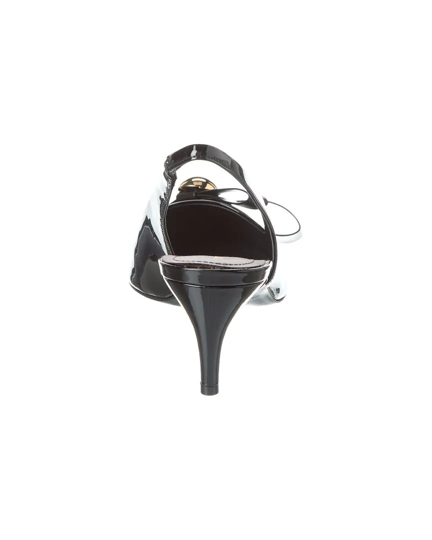 Ferragamo Brilda Leather Slingback Pump