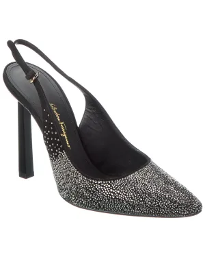 Ferragamo Jessie Suede Pump