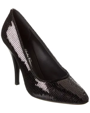Ferragamo Judy Sequin Pump