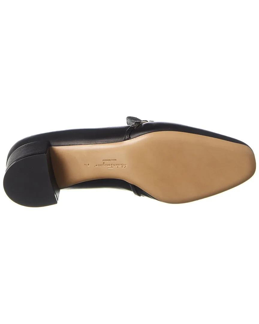 Ferragamo Tilos Leather Pump