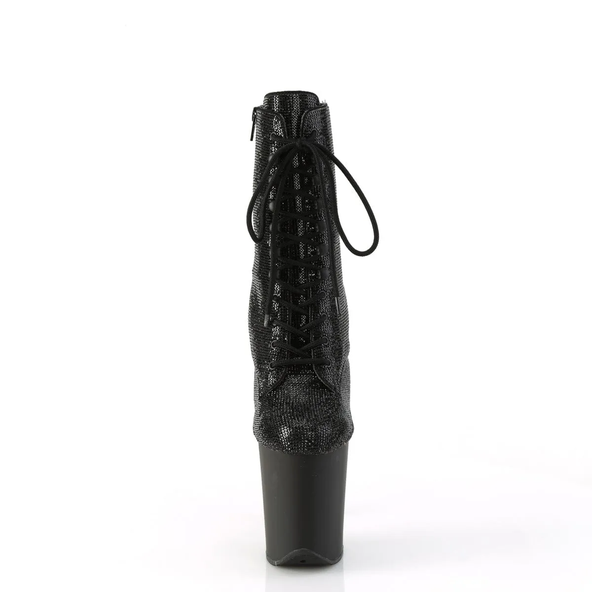 FLAMINGO-1020RS Black Rhinestones/Black Matte