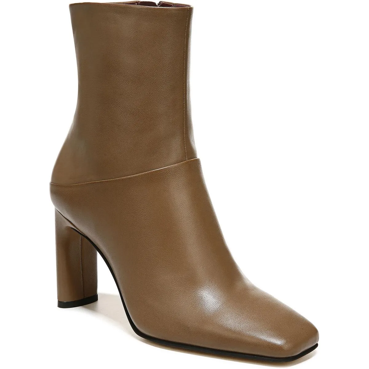 Flexa Womens Leather Square Toe Booties