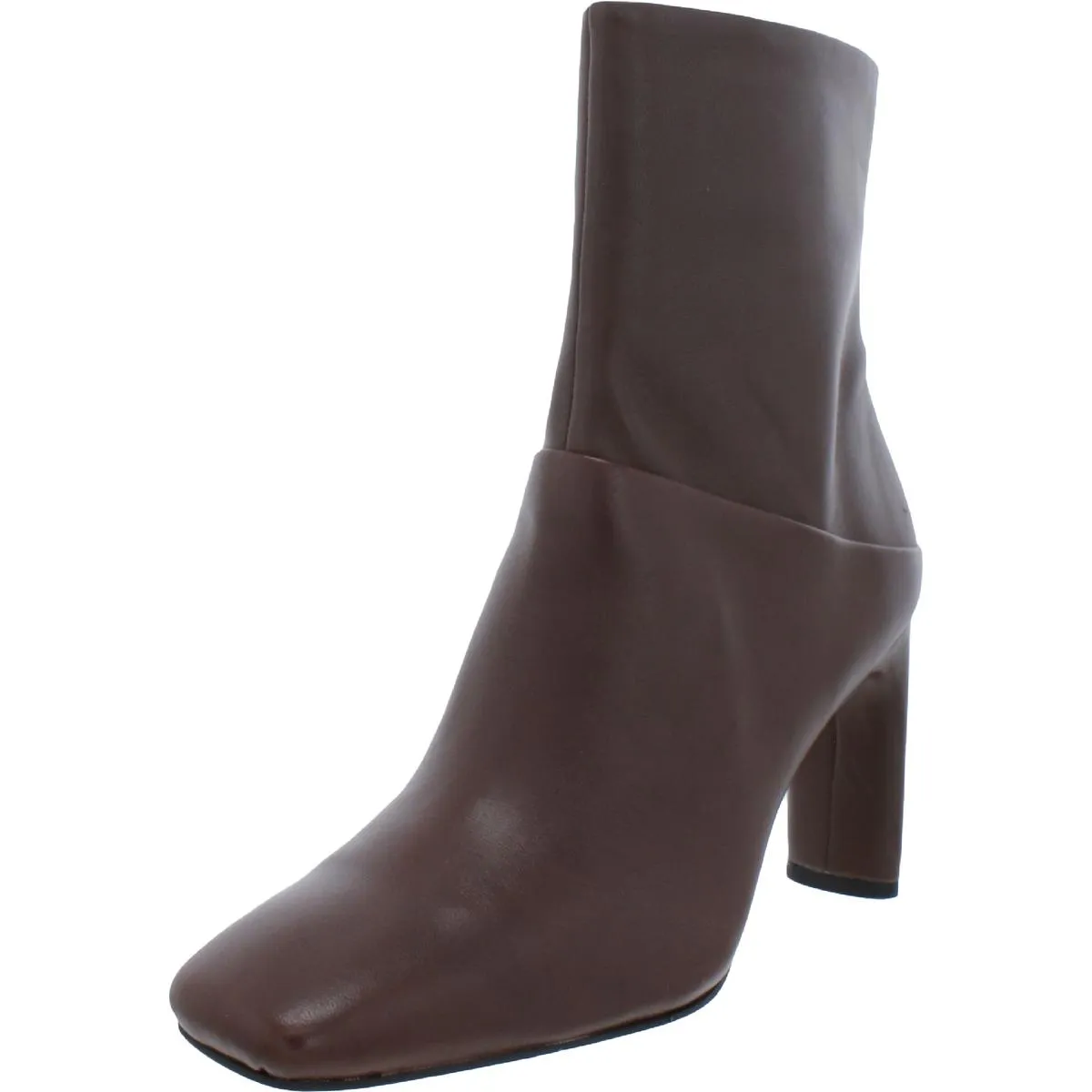 Flexa Womens Leather Square Toe Booties