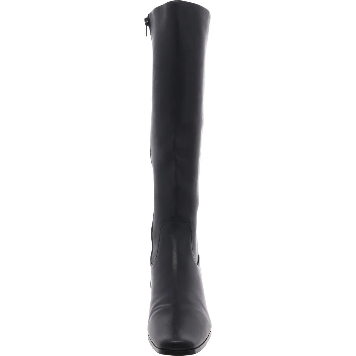 Florence  Womens Solid Faux Leather Knee-High Boots