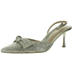GABRIE Womens Glitter Manmade Pumps
