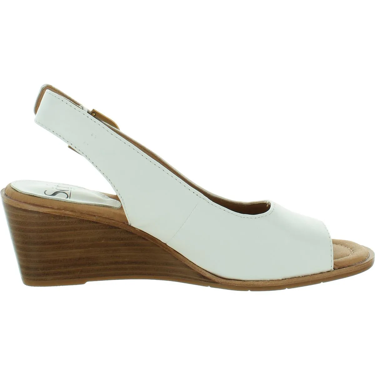 Gabriella Womens Patent Leather Cushioned Footbed Pumps