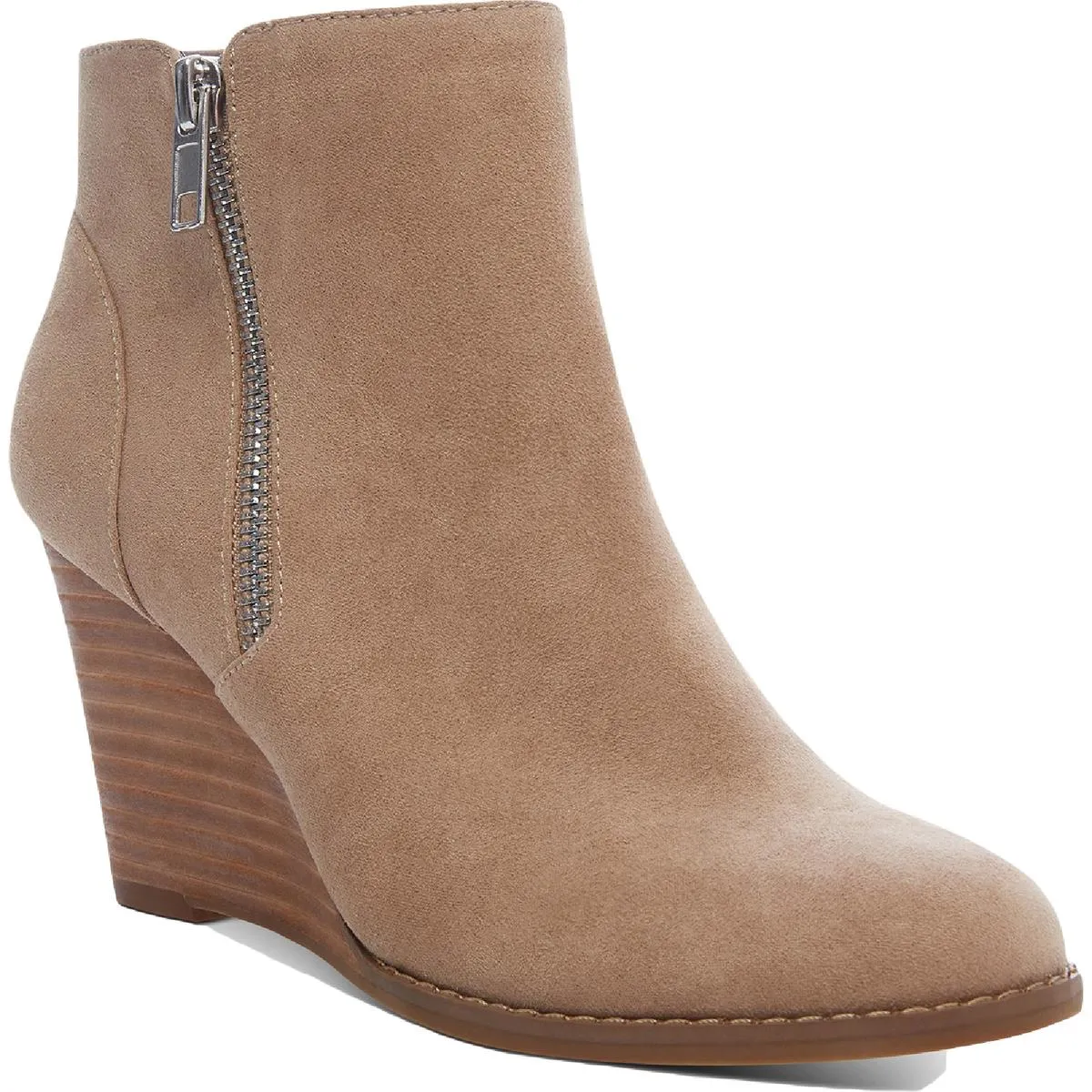 Gates Womens Padded Insole Round Toe Ankle Boots