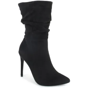 Genevie  Womens Pull On Pointed Toe Booties
