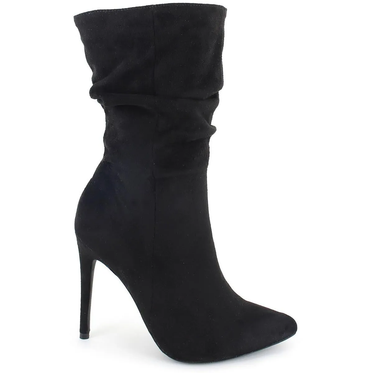 Genevie  Womens Pull On Pointed Toe Booties