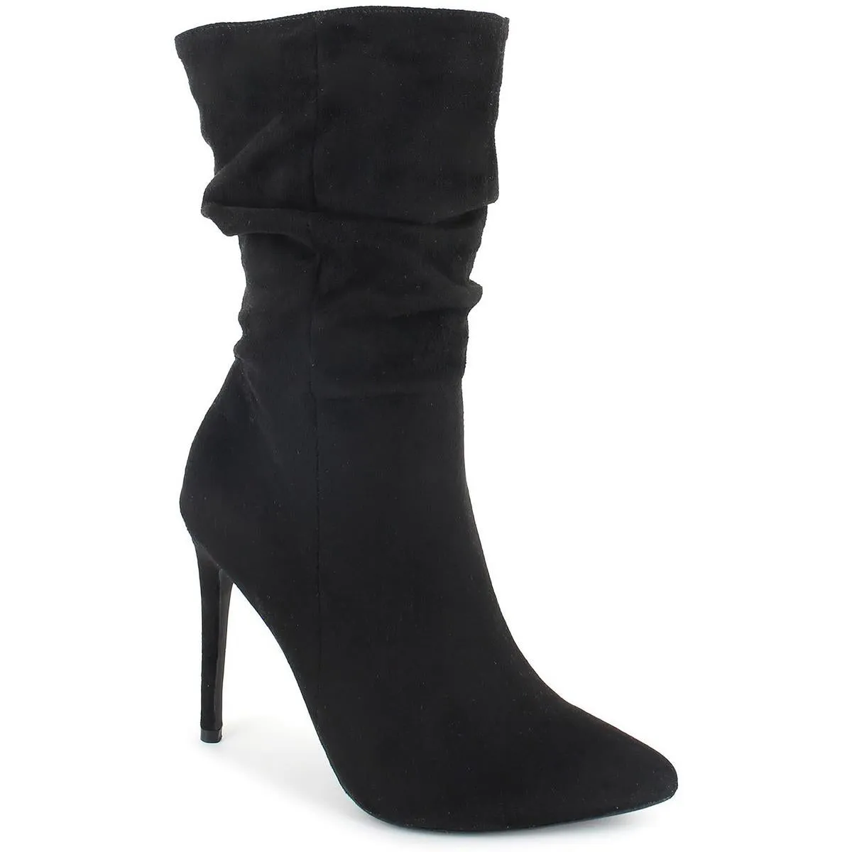 Genevie  Womens Pull On Pointed Toe Booties