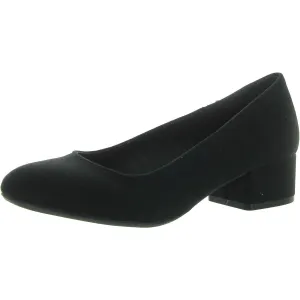 Gerriee Womens Faux Suede Padded Insole Pumps