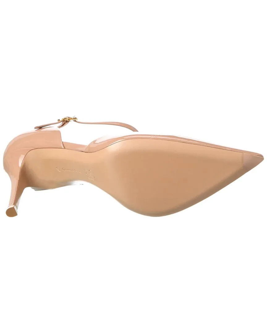 Gianvito Rossi 85 Patent Slingback Pump