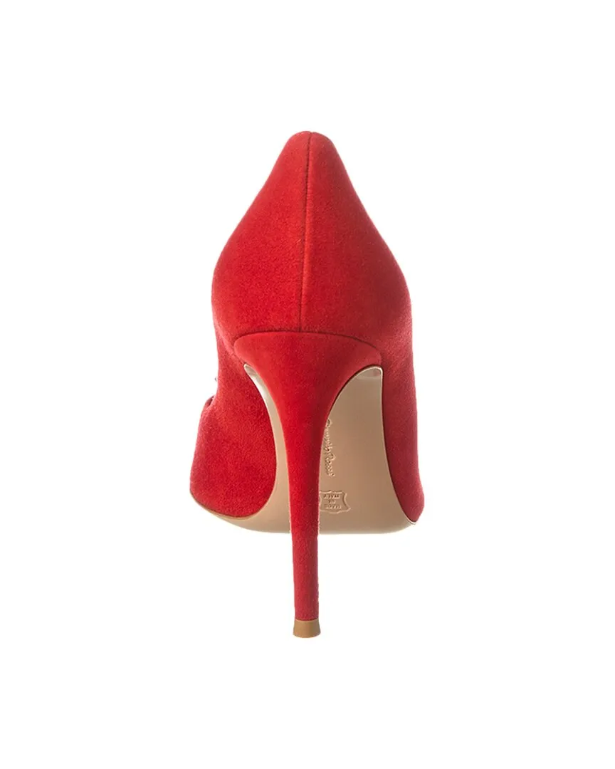 Gianvito Rossi Jaipur 105 Suede Pump