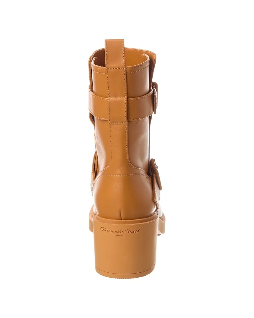 Gianvito Rossi Ryder 45 Leather Boot