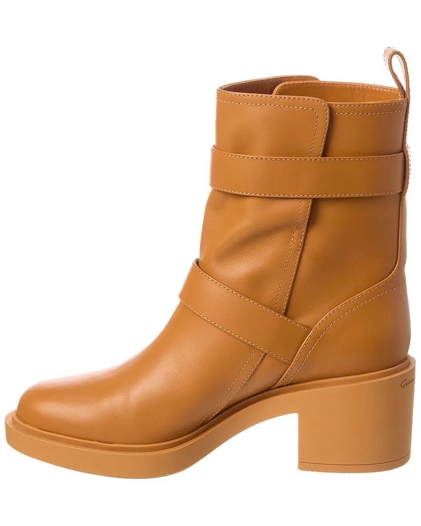 Gianvito Rossi Ryder 45 Leather Boot