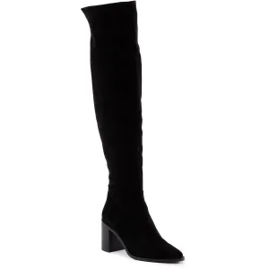 Gifted Suede Womens Zipper Leather Over-The-Knee Boots