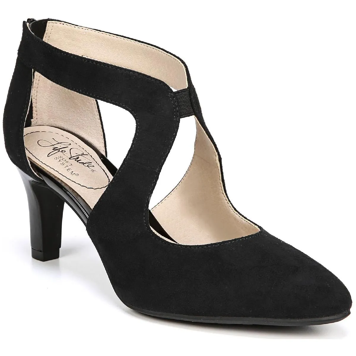 Giovanna 2 Womens Comfort Insole Cut-Out Pumps